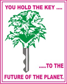 YOU HOLD THE KEY.. TO THE FUTURE OF THE PLANET