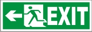 MEN EXIT (LEFT ARROW)