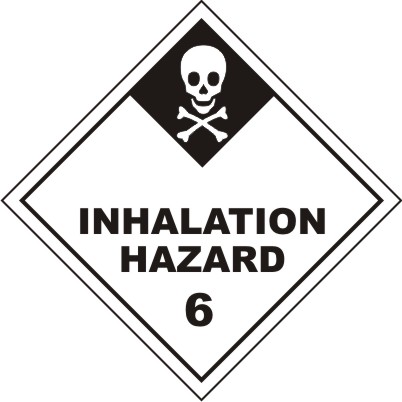 CLASS 6 : INHALATION HAZARD 6