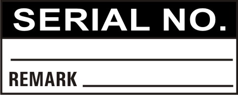 SERIAL NO., REMARK