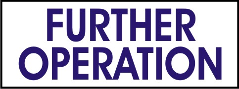 FURTHER OPERATION
