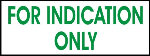 FOR INDICATION ONLY