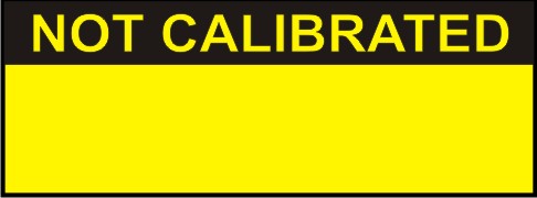 NOT CALIBRATED