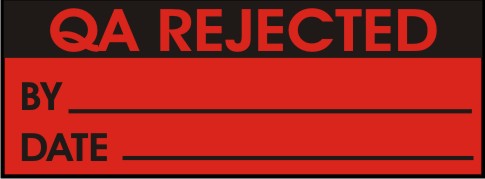 QA REJECTED - BY, DATE