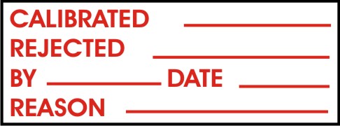 CALIBRATED, REJECTED, BY, DATE, REASON