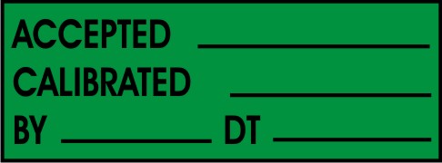 ACCEPTED, CALIBRATED, BY, DT