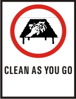 CLEAN AS YOU GO