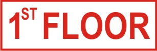 FLOOR INDICATION STICKER 1ST FLOOR....10TH FLOOR