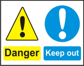 DANGER, KEEP OUT