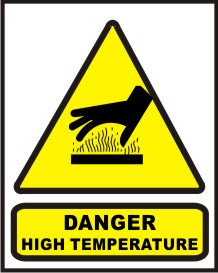 DANGER HIGH TEMPERATURE