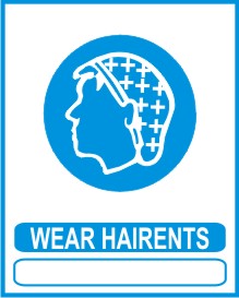 WEAR HAIRNETS