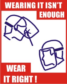 WEARING IT ISN'T ENOUGH, WEAR IT RIGHT!