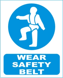 WEAR SAFETY BELT