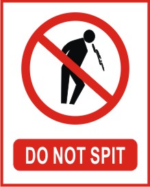 DO NOT SPIT