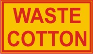 WASTE COTTON.
